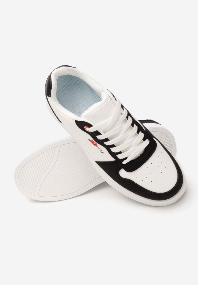 Białe sneakersy męskie Abraham V2