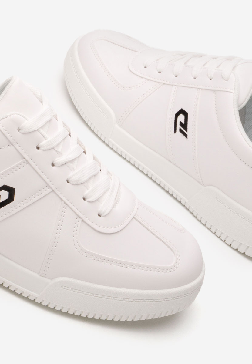 Białe sneakersy męskie Brett