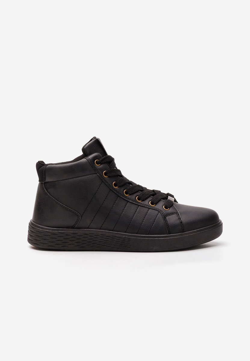 Czarne sneakersy męskie Dustyn