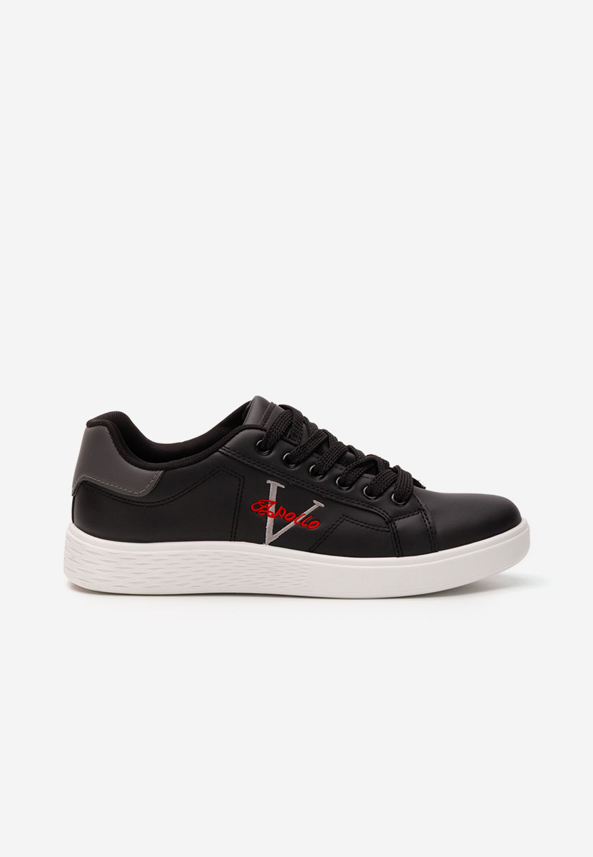 Czarne sneakersy męskie Bobbi