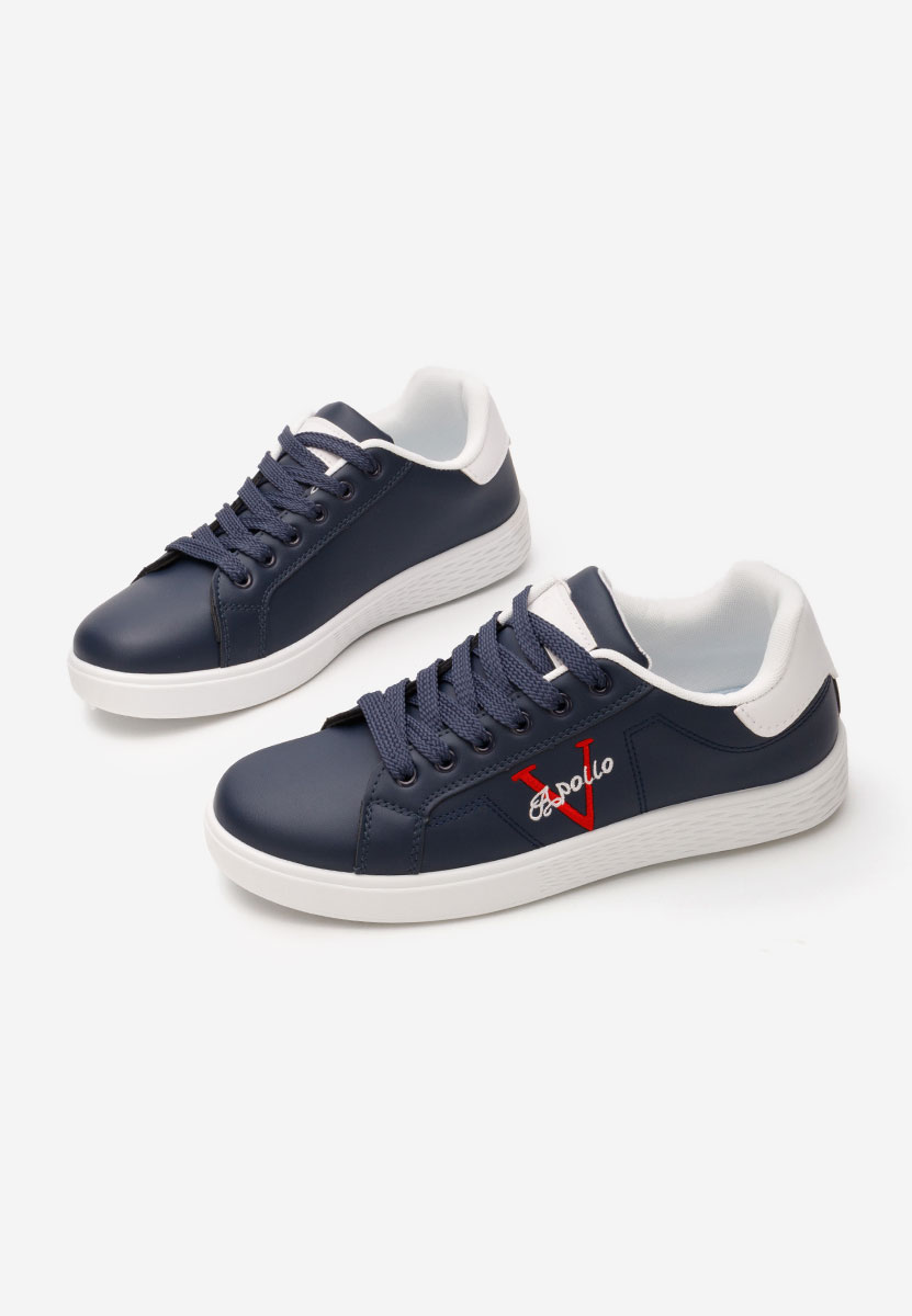 Granatowe sneakersy męskie Bobbi
