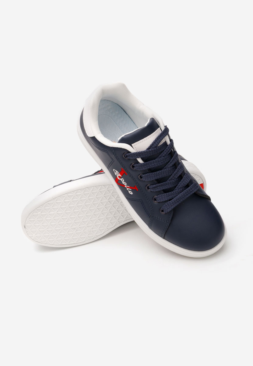 Granatowe sneakersy męskie Bobbi