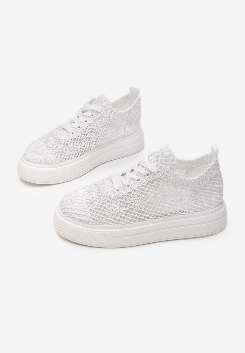 Białe trampki Fydela