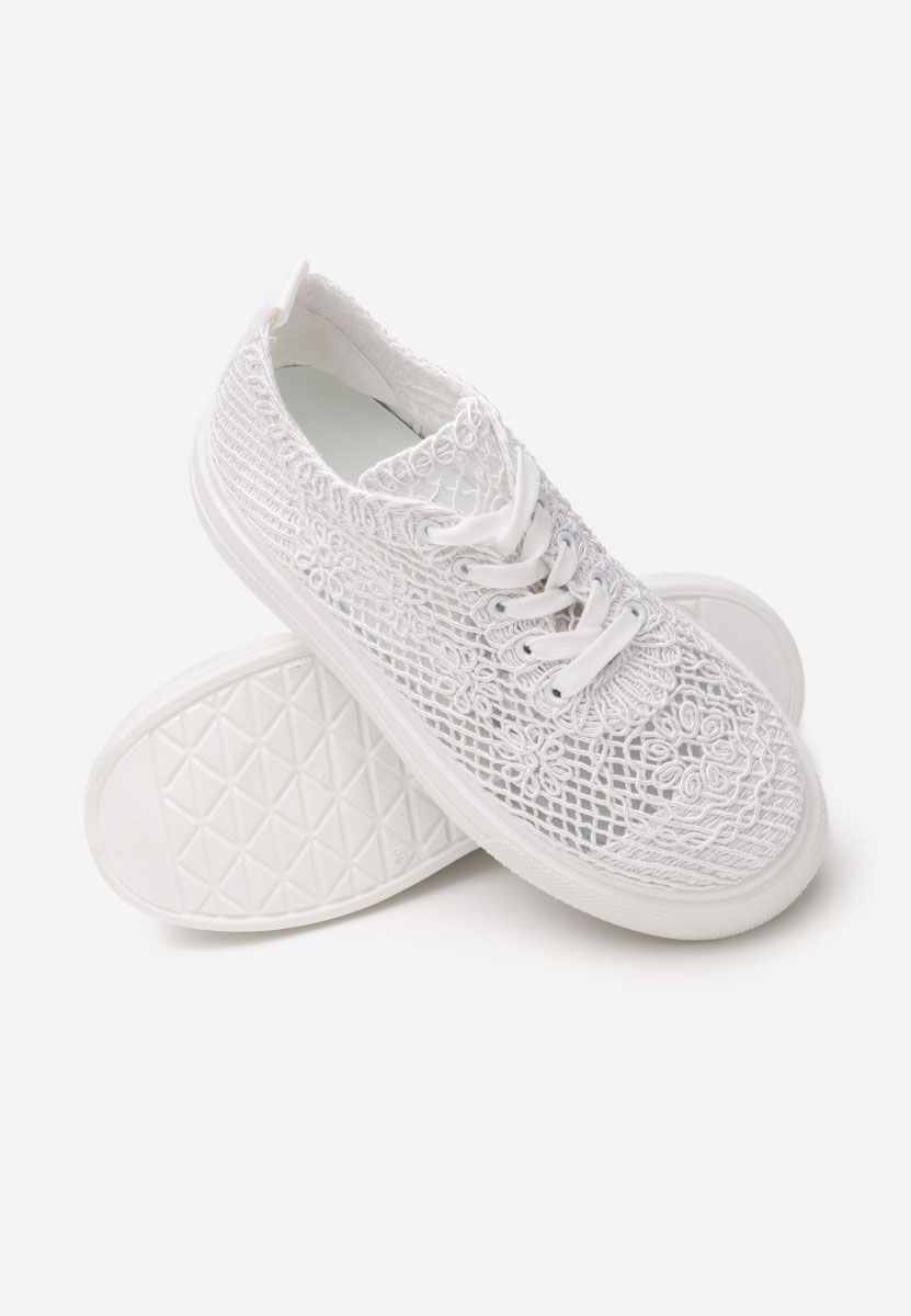 Białe trampki Fydela