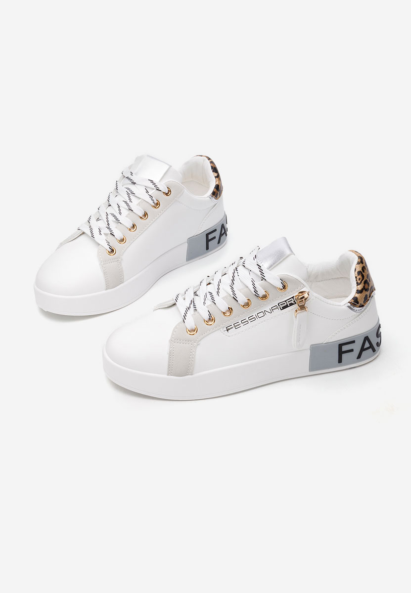 Białe sneakersy damskie Corrina