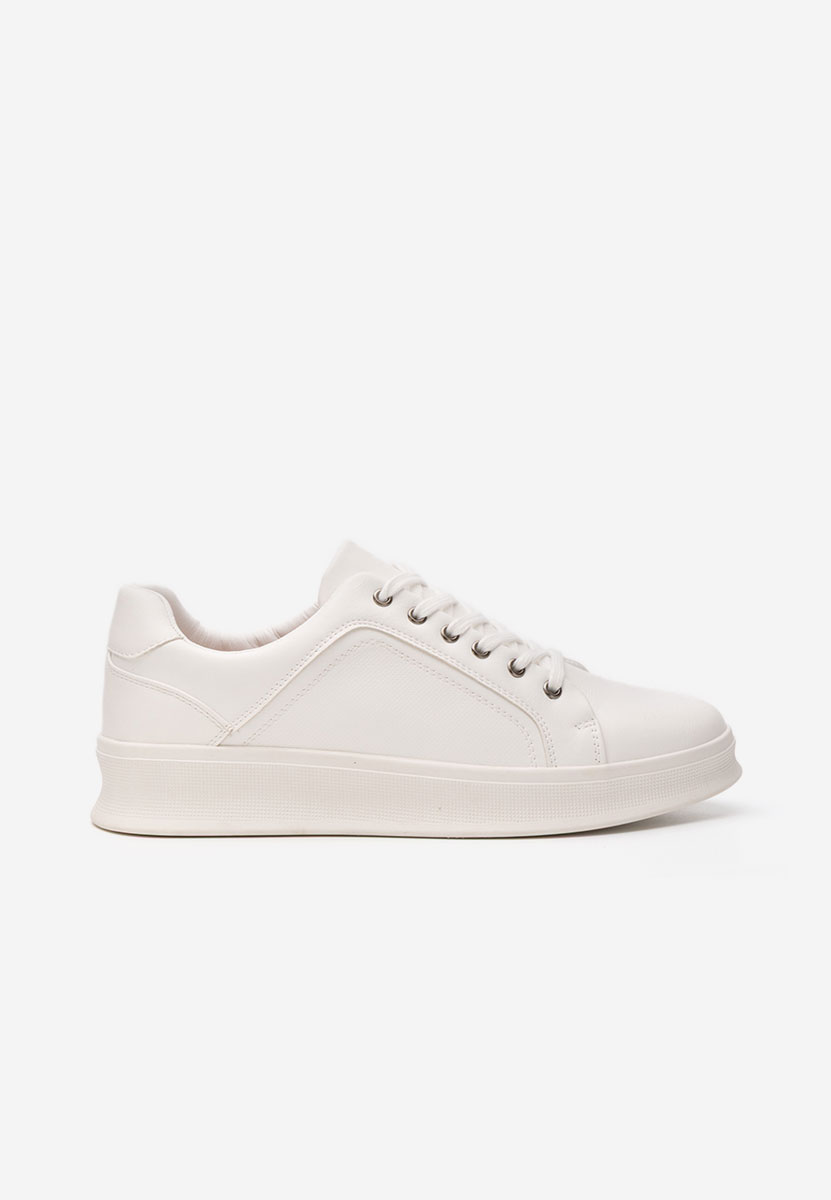 Białe sneakersy męskie Petru