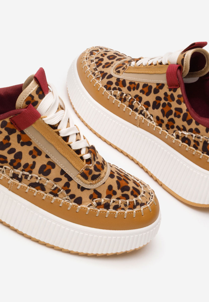 Panterkowe sneakersy damskie Tenerife