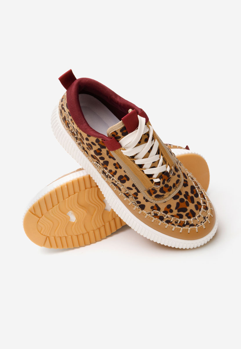 Panterkowe sneakersy damskie Tenerife