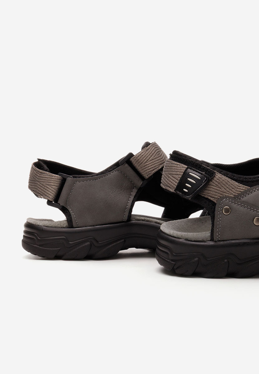 Szare sandały męskie Caius