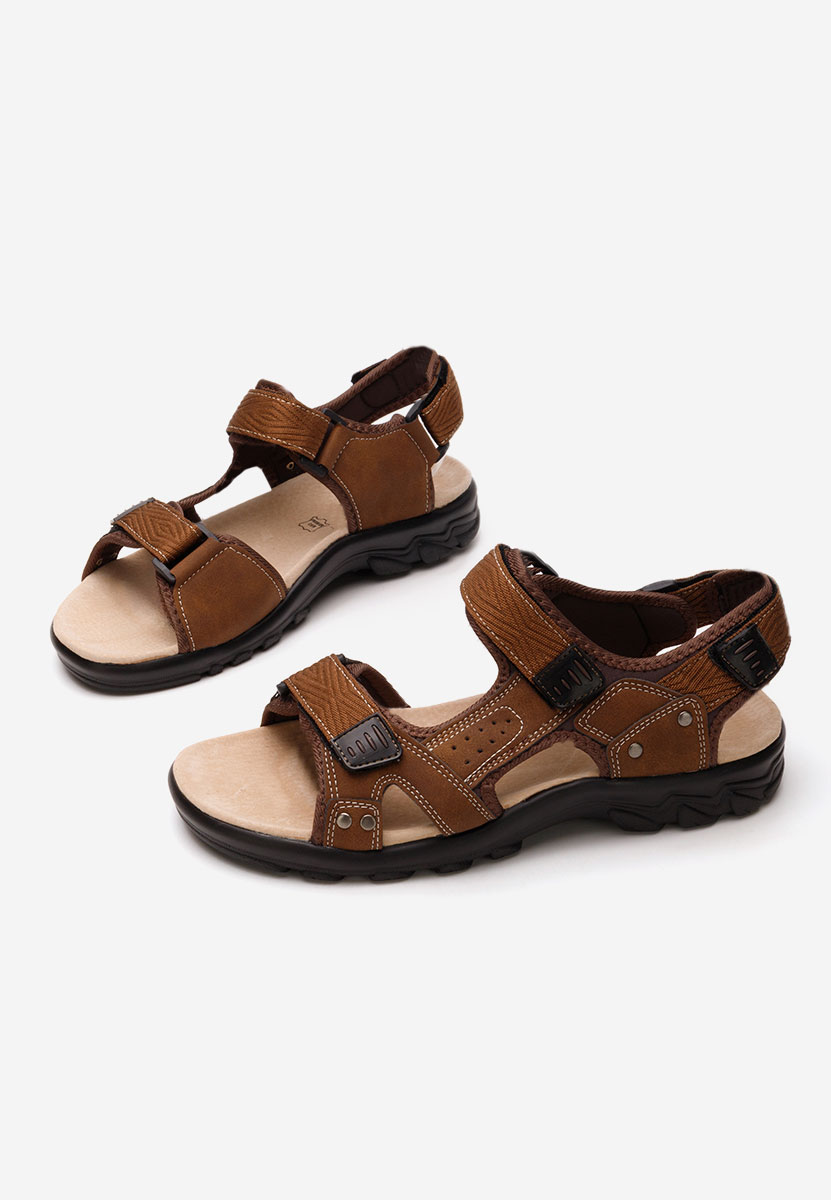 Camelowe sandały męskie Caius