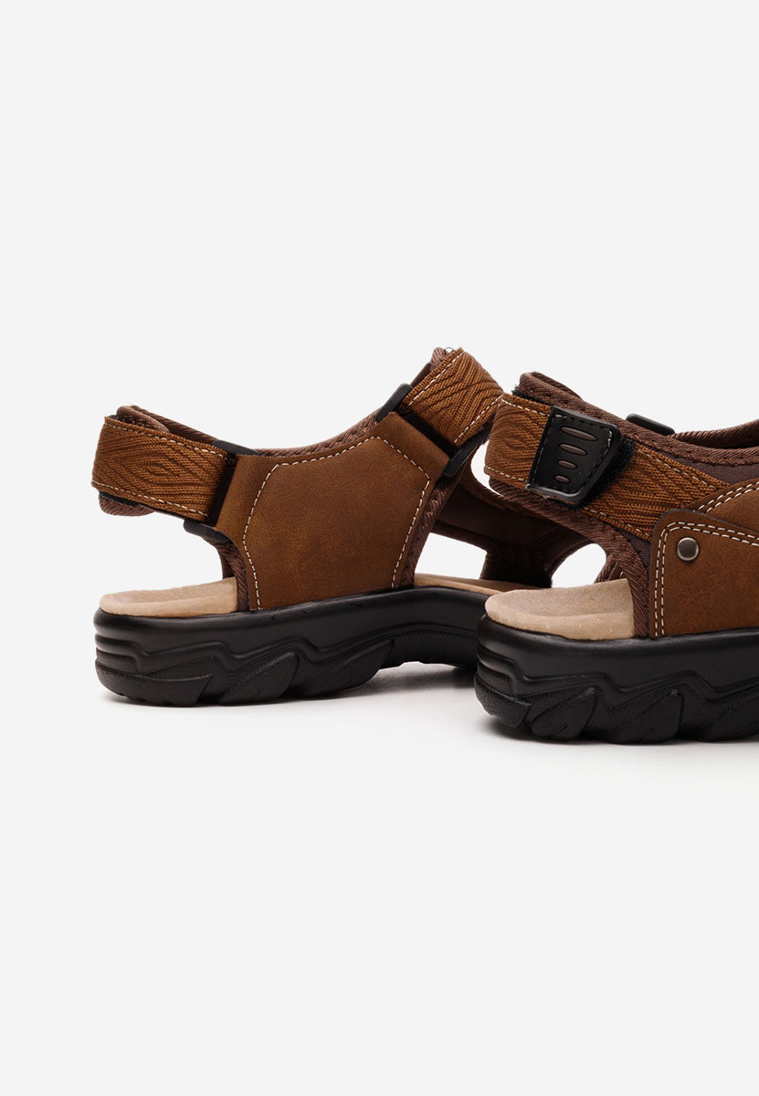 Camelowe sandały męskie Caius