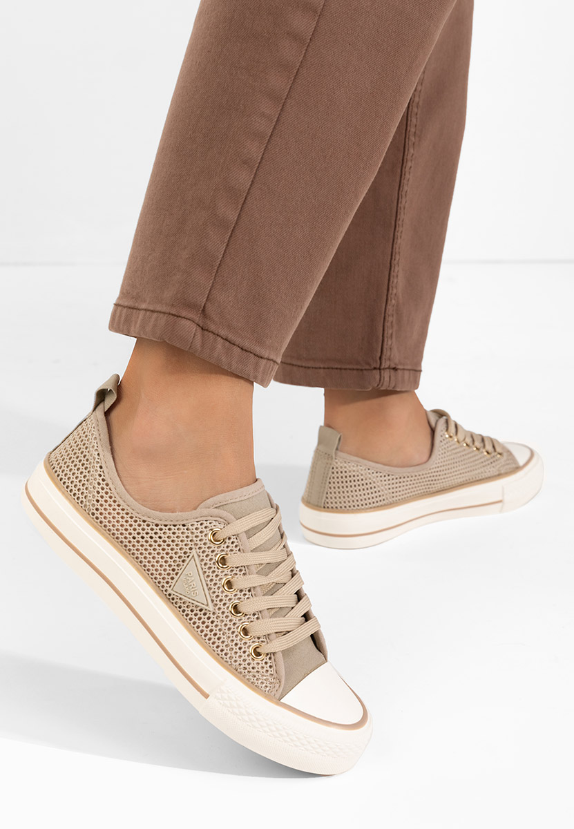 Khaki trampki damskie Venita