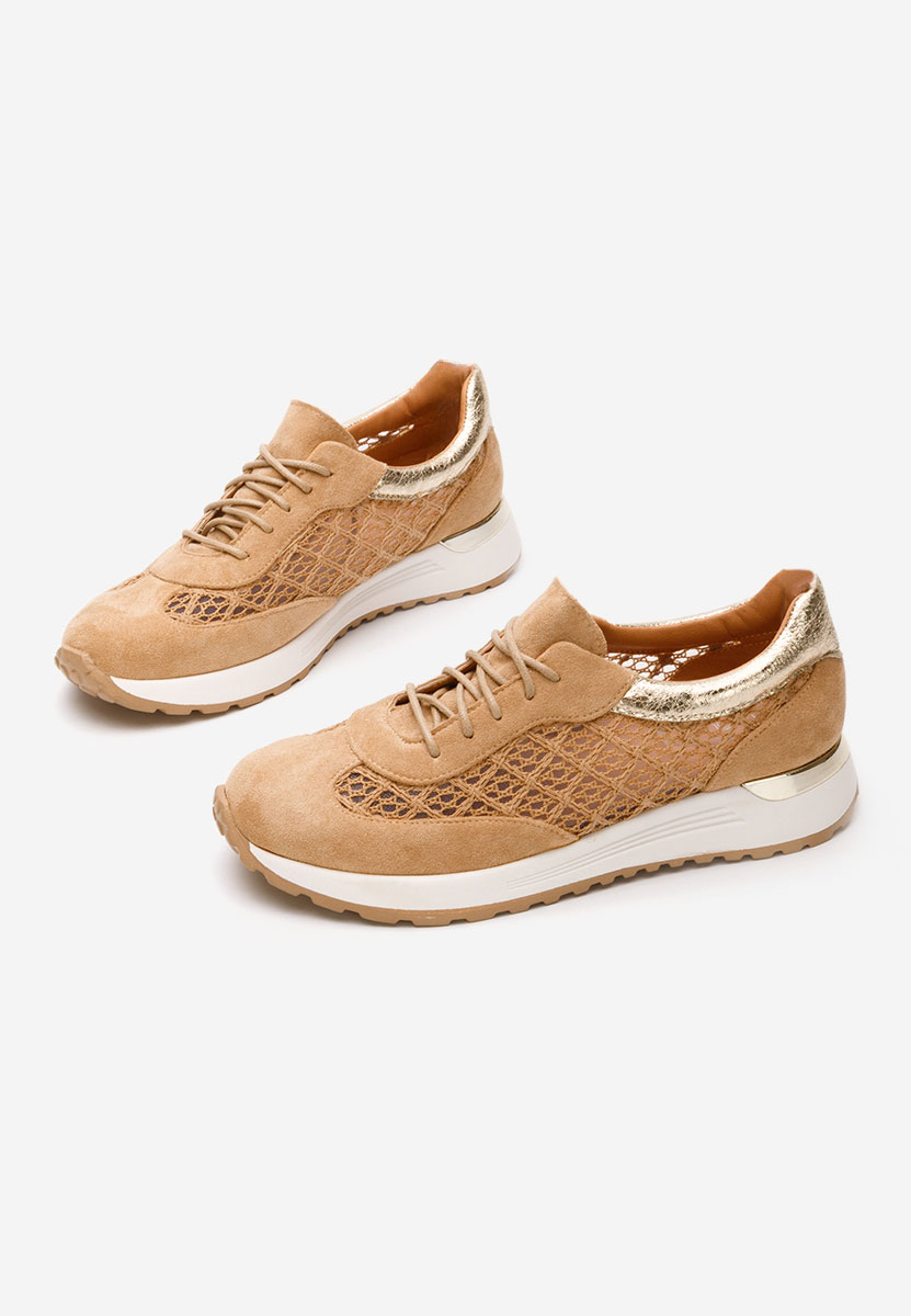 Khaki sneakersy damskie Deena V2