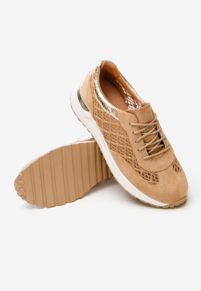 Khaki sneakersy damskie Deena V2