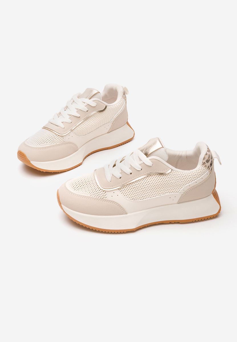 Beżowe sneakersy damskie Stephane