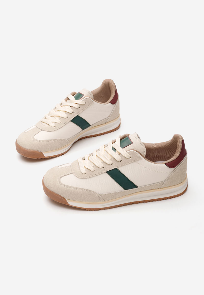 Beżowe sneakersy damskie Nichita