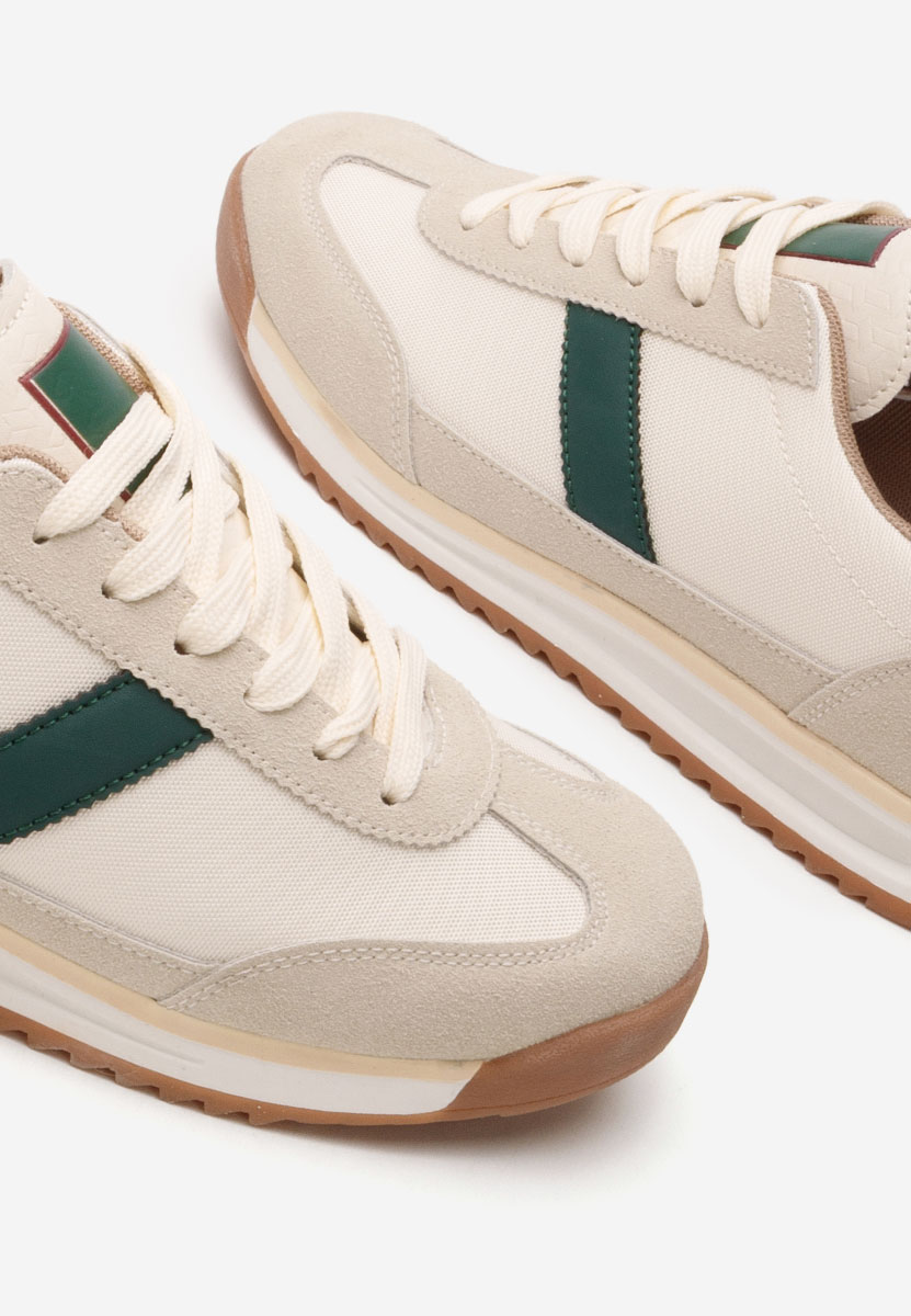 Beżowe sneakersy damskie Nichita