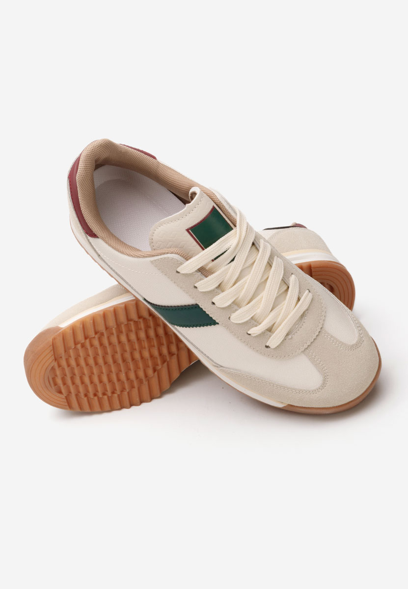 Beżowe sneakersy damskie Nichita
