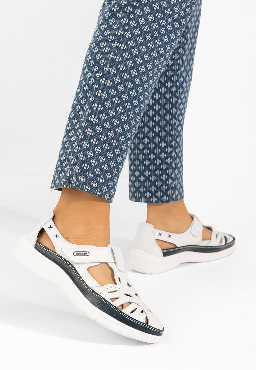 Białe espadryle damskie Etheria