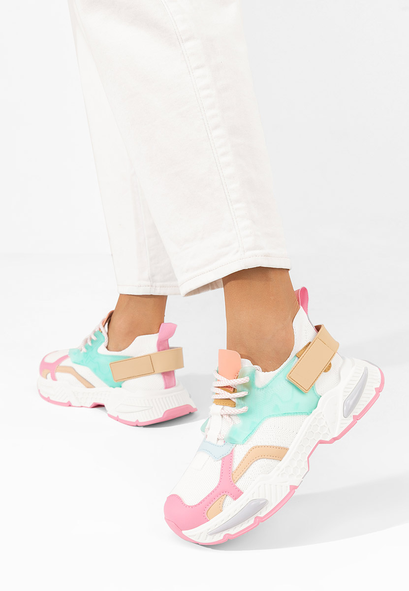 Wielokolorowy sneakersy damskie Roxann V2