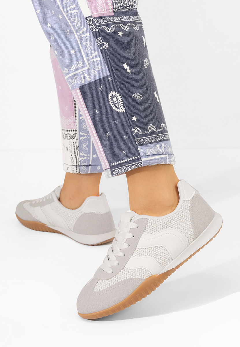 Białe sneakersy damskie Victorina V2