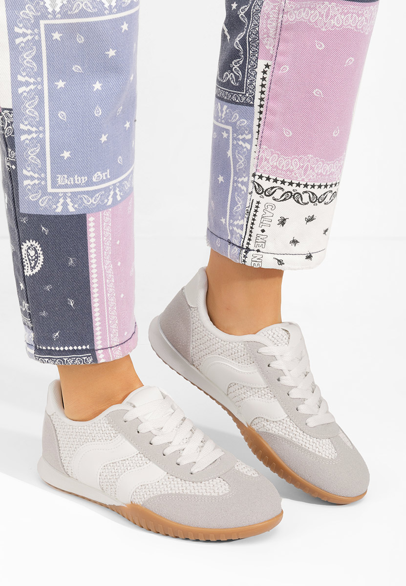 Białe sneakersy damskie Victorina V2
