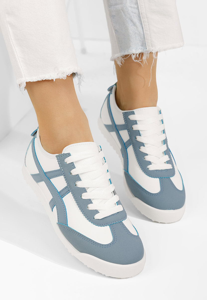 Niebieskie sneakersy damskie Danyele