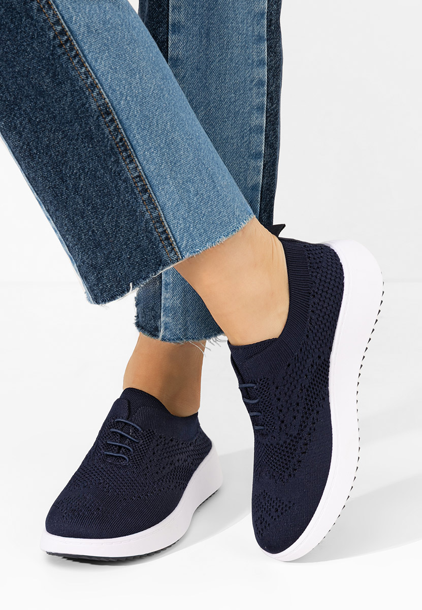 Granatowe buty sportowe damskie Sorisa V2