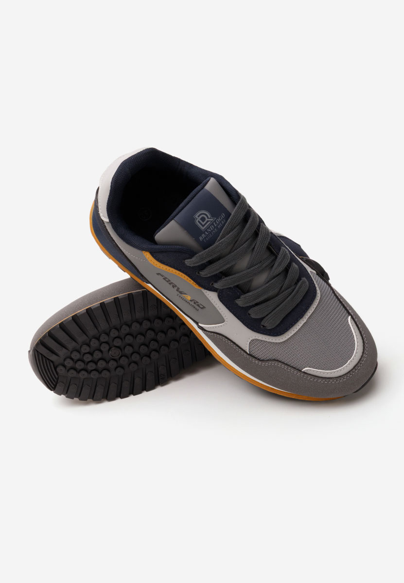 Szare buty sportowe męskie Jhony