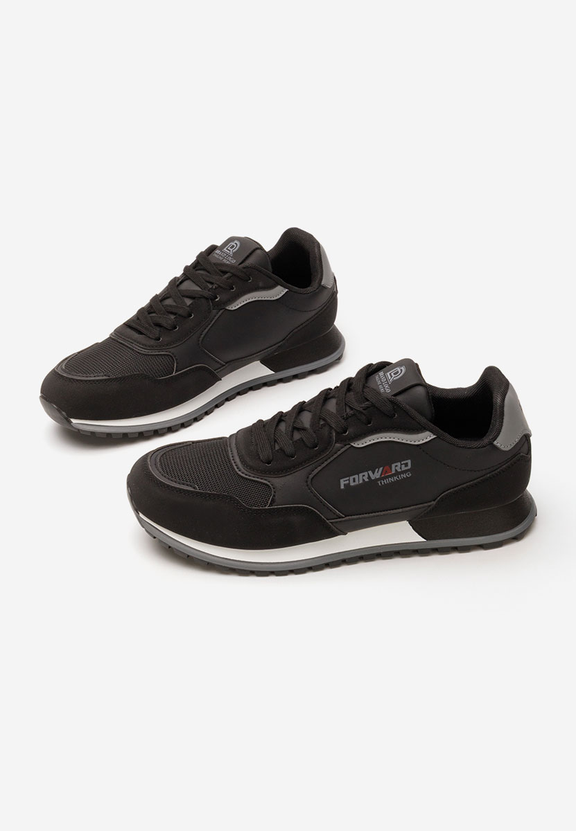 Czarne buty sportowe męskie Jhony