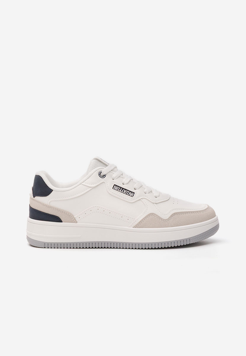 Białe sneakersy męskie Richard