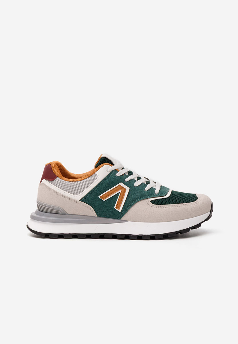 Zielone sneakersy męskie Vermer