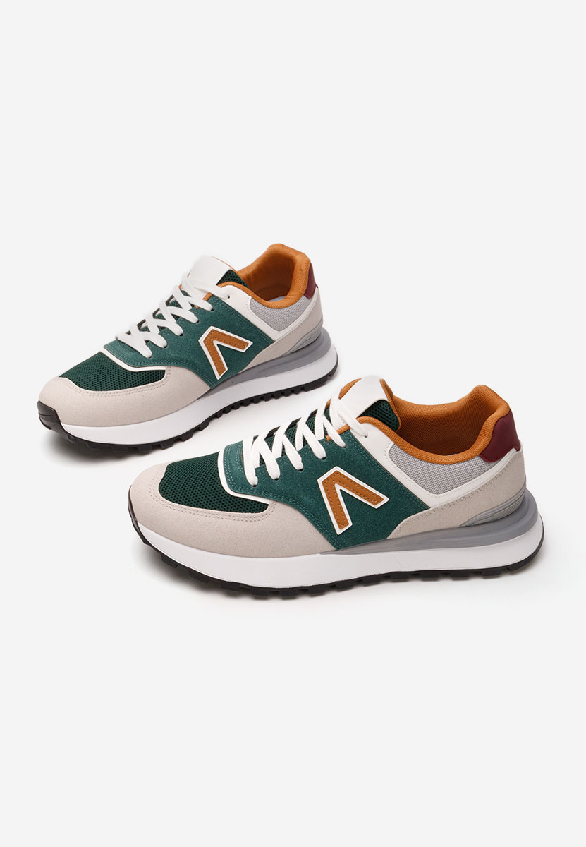 Zielone sneakersy męskie Vermer