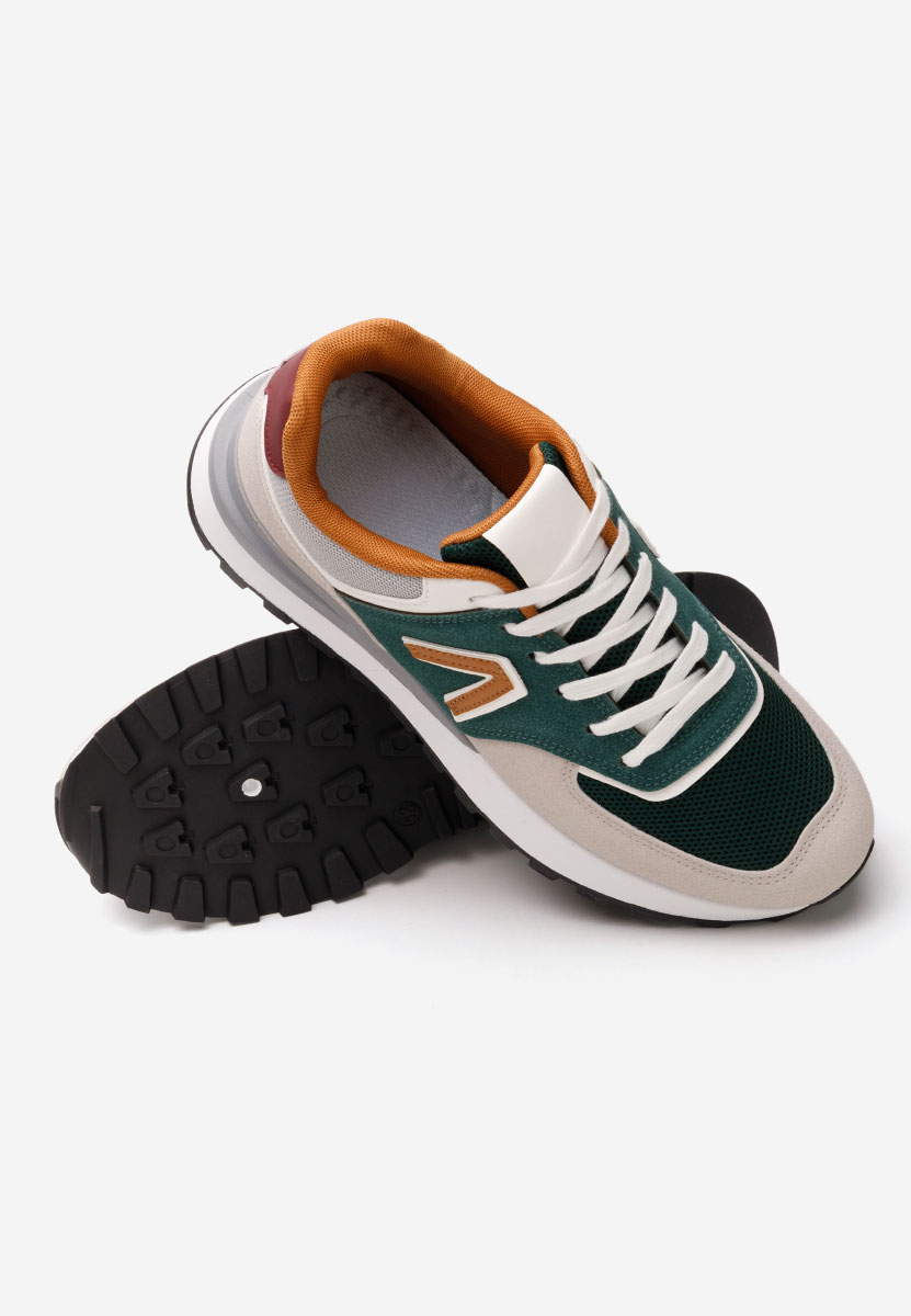 Zielone sneakersy męskie Vermer
