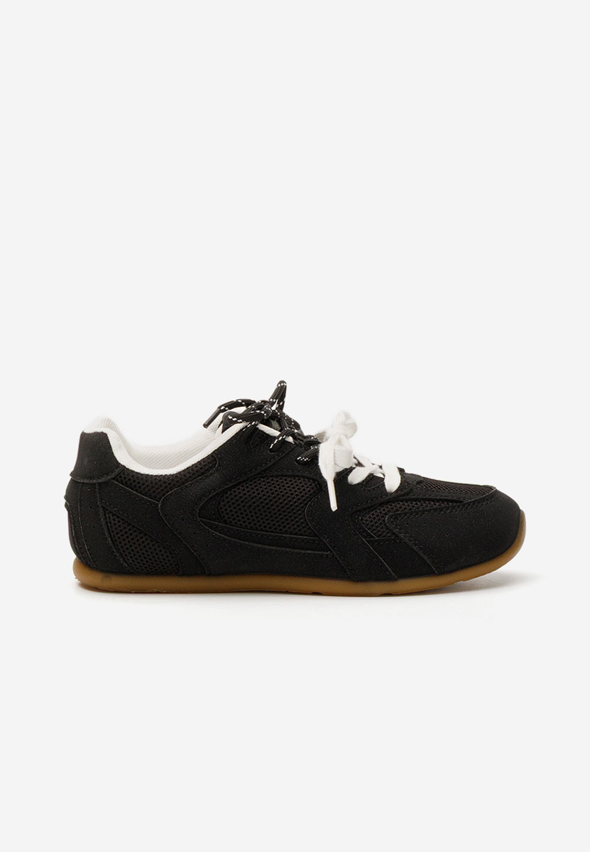 Czarne sneakersy damskie Lynesa