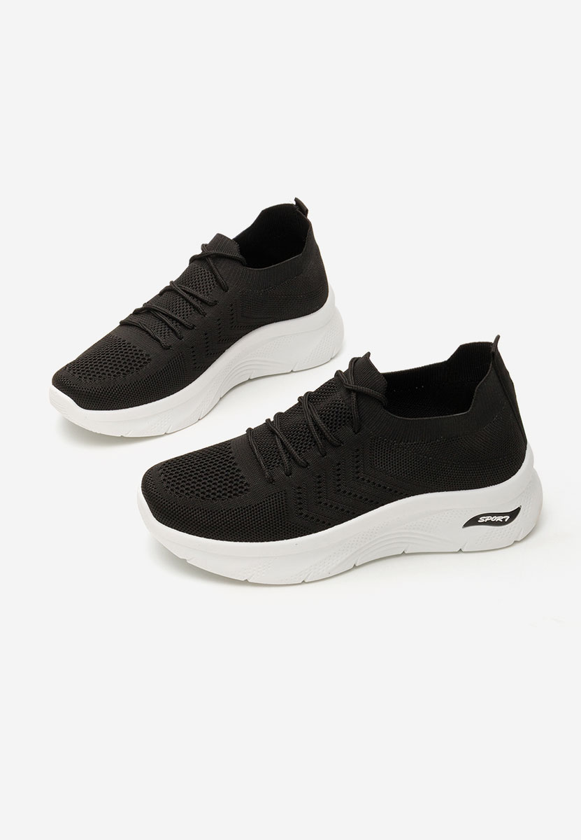 Czarne buty sportowe damskie Tamyla