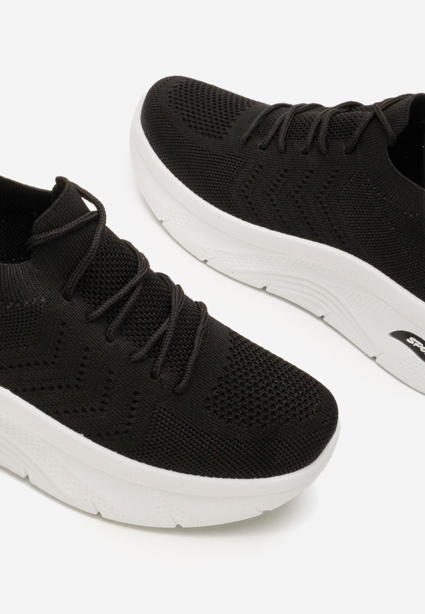 Czarne buty sportowe damskie Tamyla