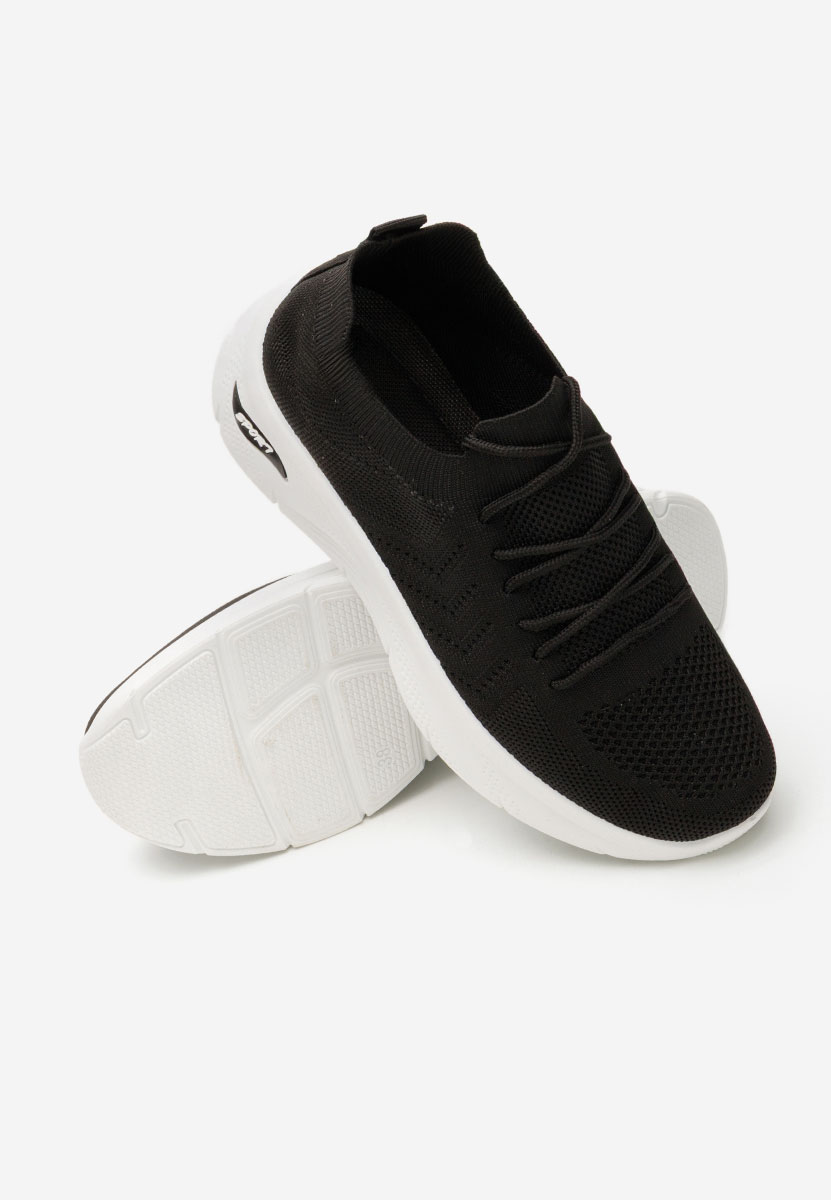 Czarne buty sportowe damskie Tamyla