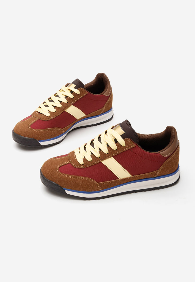  sneakersy damskie Nichita bordo