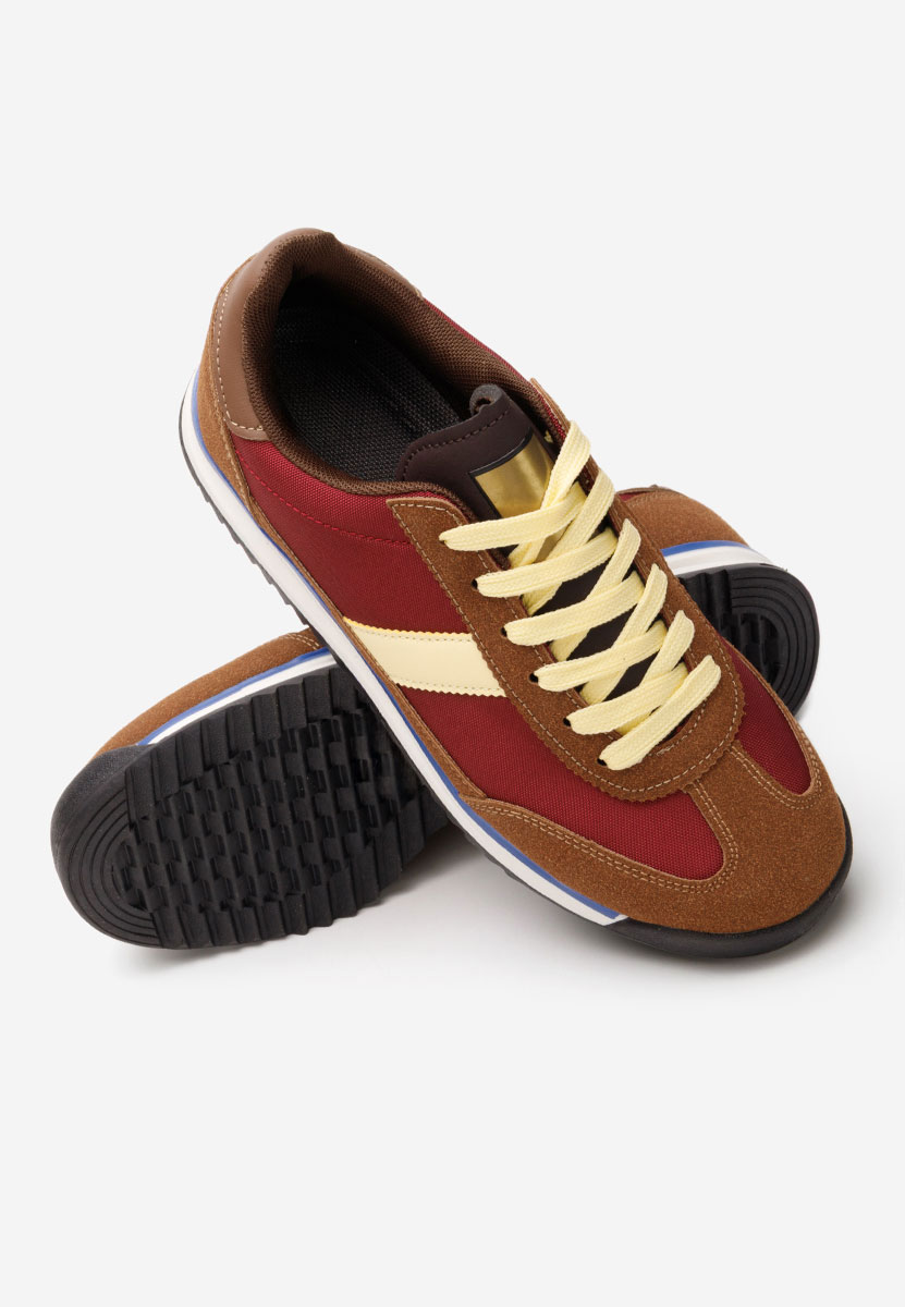  sneakersy damskie Nichita bordo