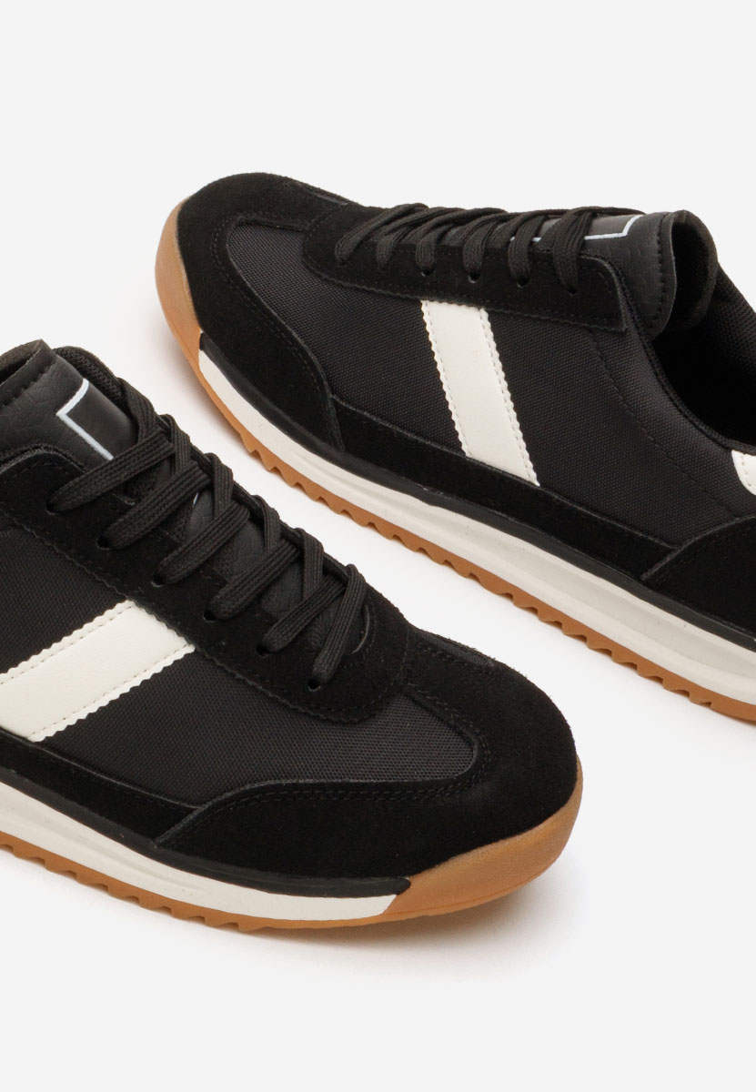 Czarne sneakersy damskie Nichita