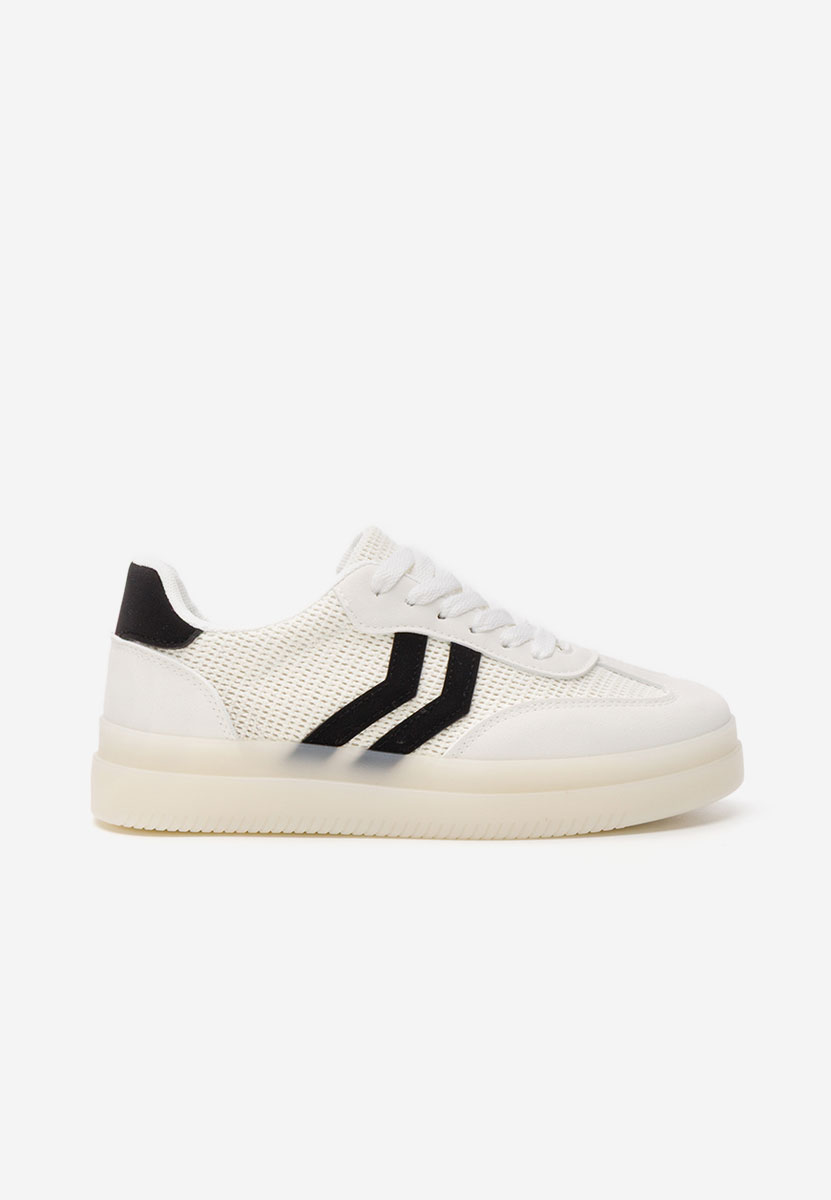 Białe sneakersy damskie Amylana