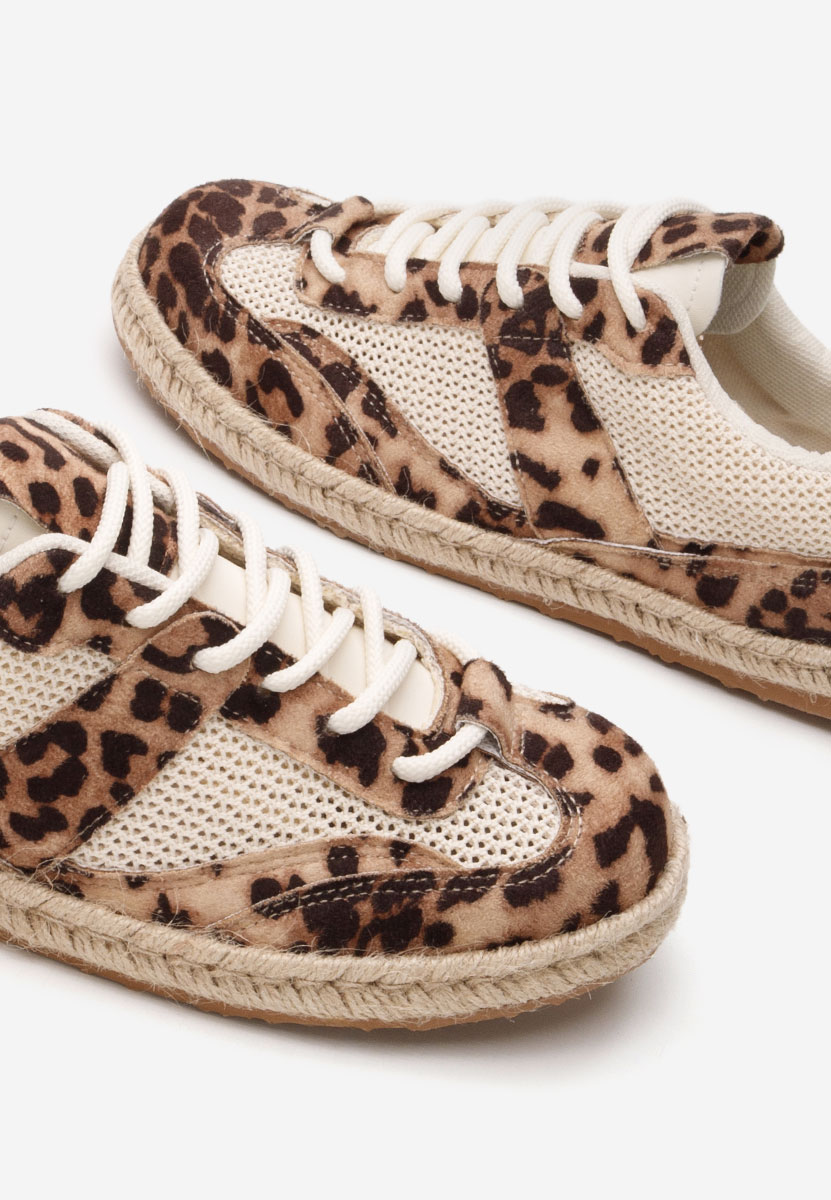 Panterkowe sneakersy damskie Dianka