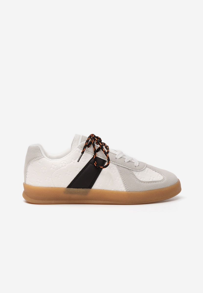 Białe sneakersy damskie Lahoma