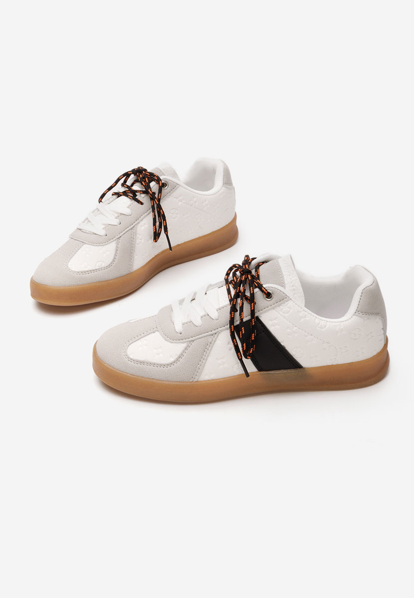 Białe sneakersy damskie Lahoma