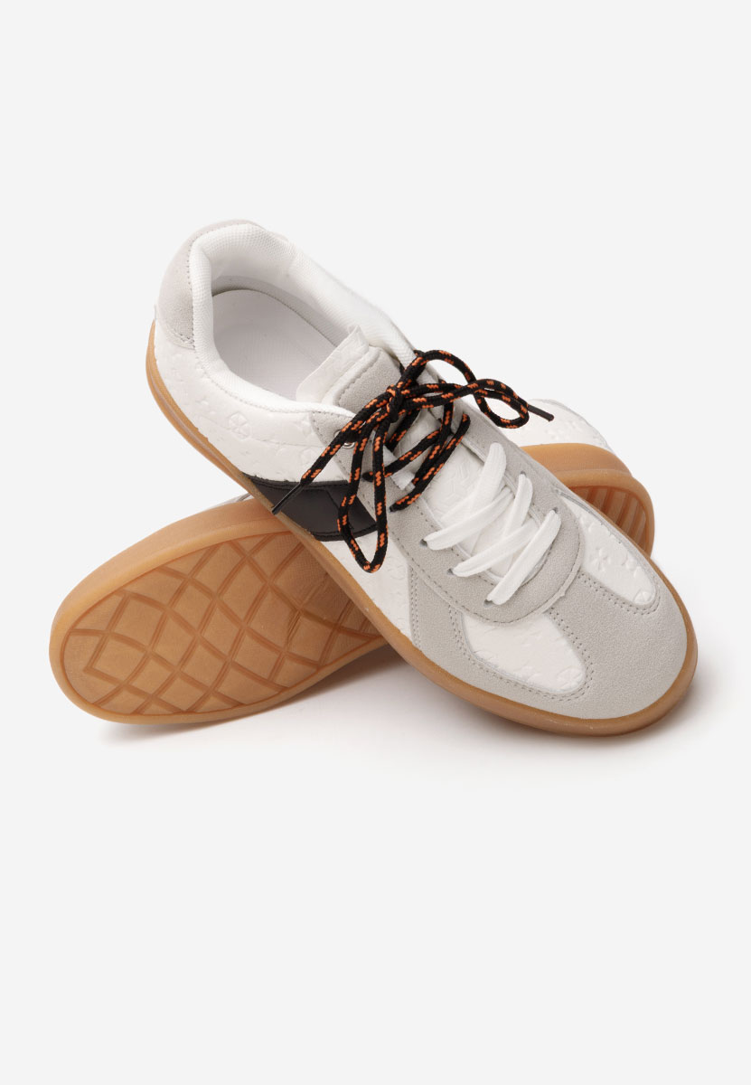 Białe sneakersy damskie Lahoma