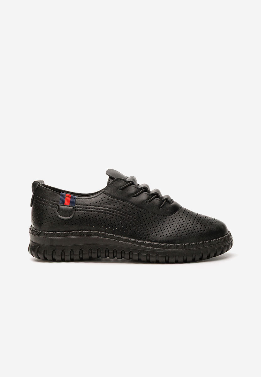 Czarne sneakersy damskie Petrina