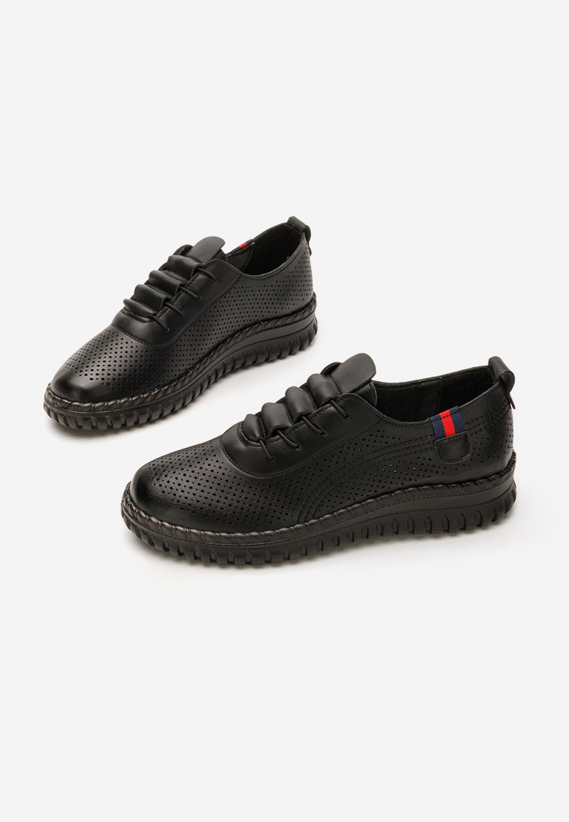 Czarne sneakersy damskie Petrina