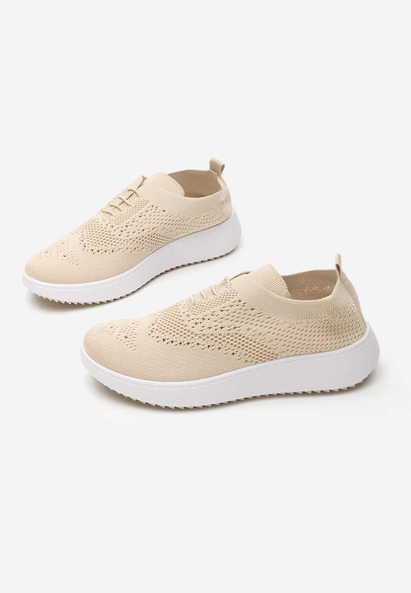 Beżowe buty sportowe damskie Sorisa V2