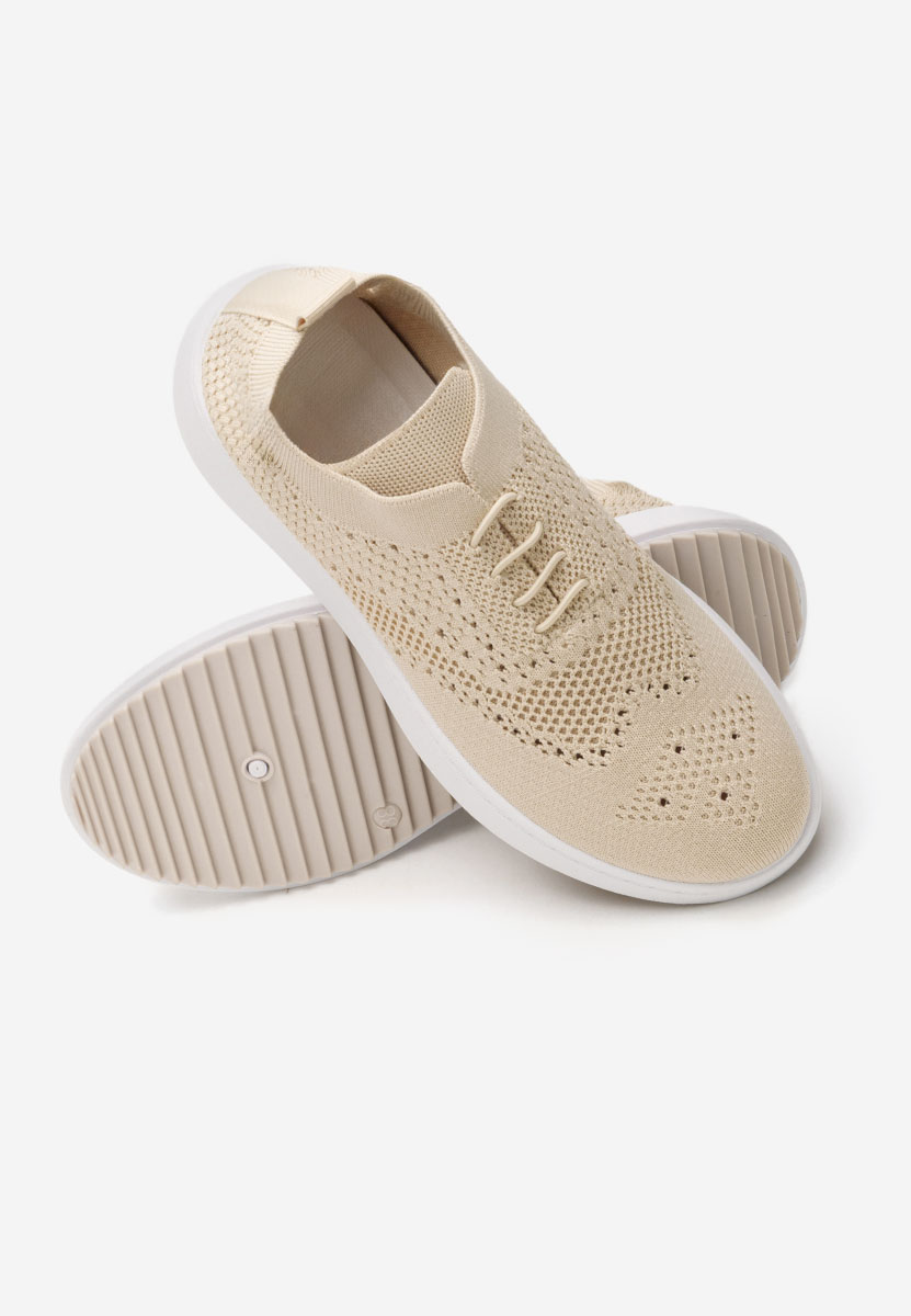 Beżowe buty sportowe damskie Sorisa V2